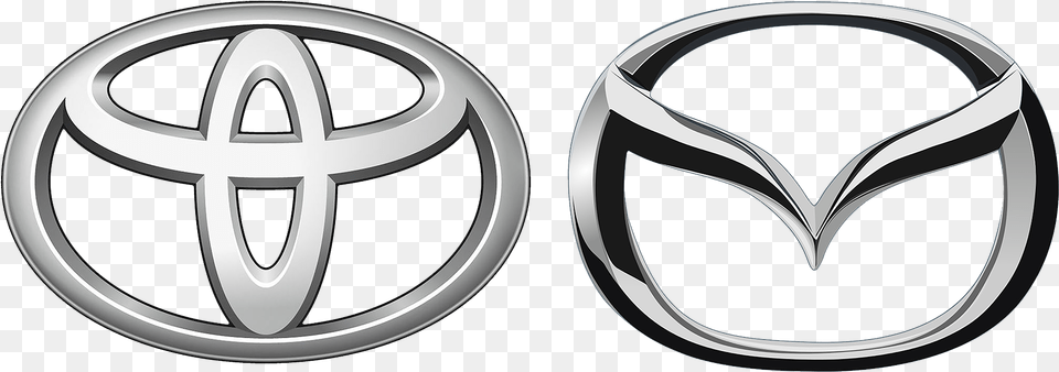 Toyotamazda Logo Mazda Logo Toyota Logo, Emblem, Symbol Png Image