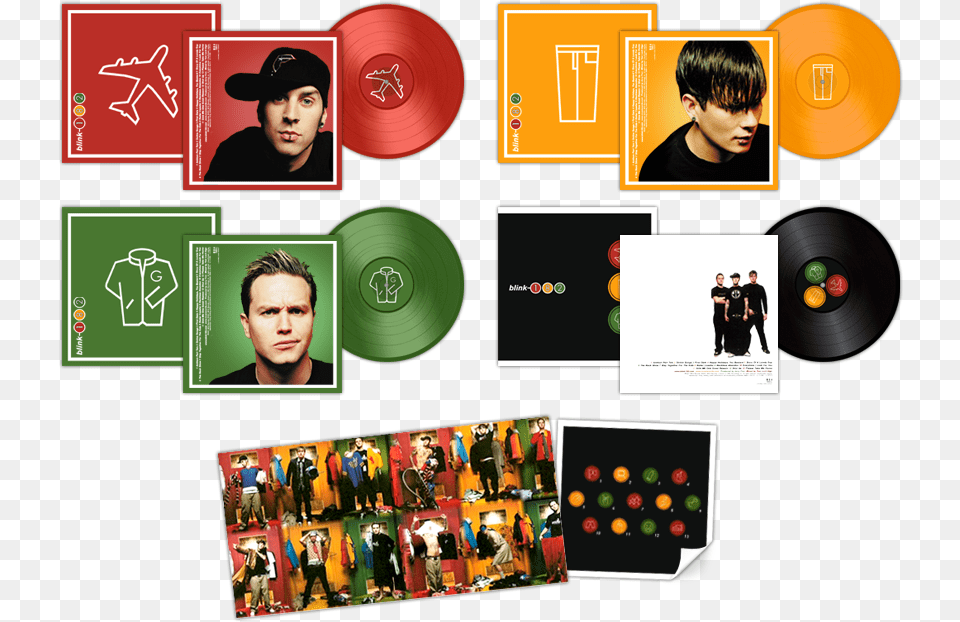 Toypaj Small 860 Blink 182 Take Off Your Pants And Jacket Lp, Art, Collage, Adult, Teen Free Png