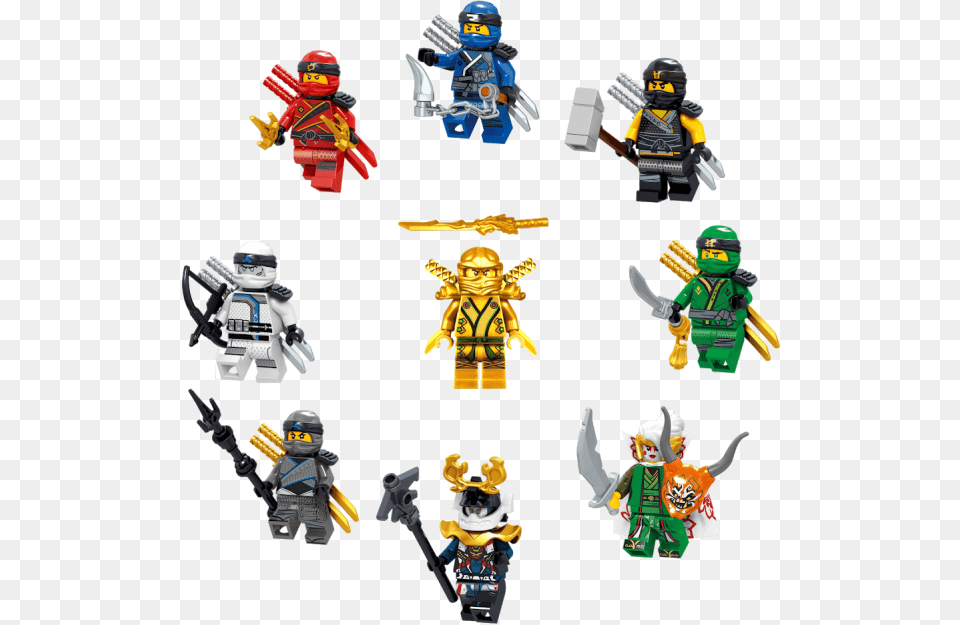 Toys Amp Hobbies Lego Building Toys Lego Ninjago Minifigures Lego Ninjago Oni Masks, Toy, Baby, Person, Animal Free Png
