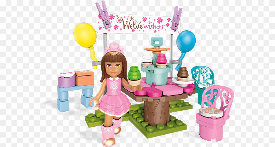 Toys Mega Construx Welliewishers Small Playset Assortment, Person, People, Girl, Female Free Transparent Png