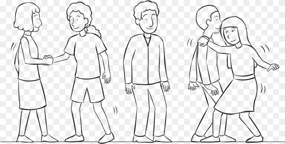 Tp Shuffle On A Rope Line Art, Person, Drawing, Body Part, Hand Png Image