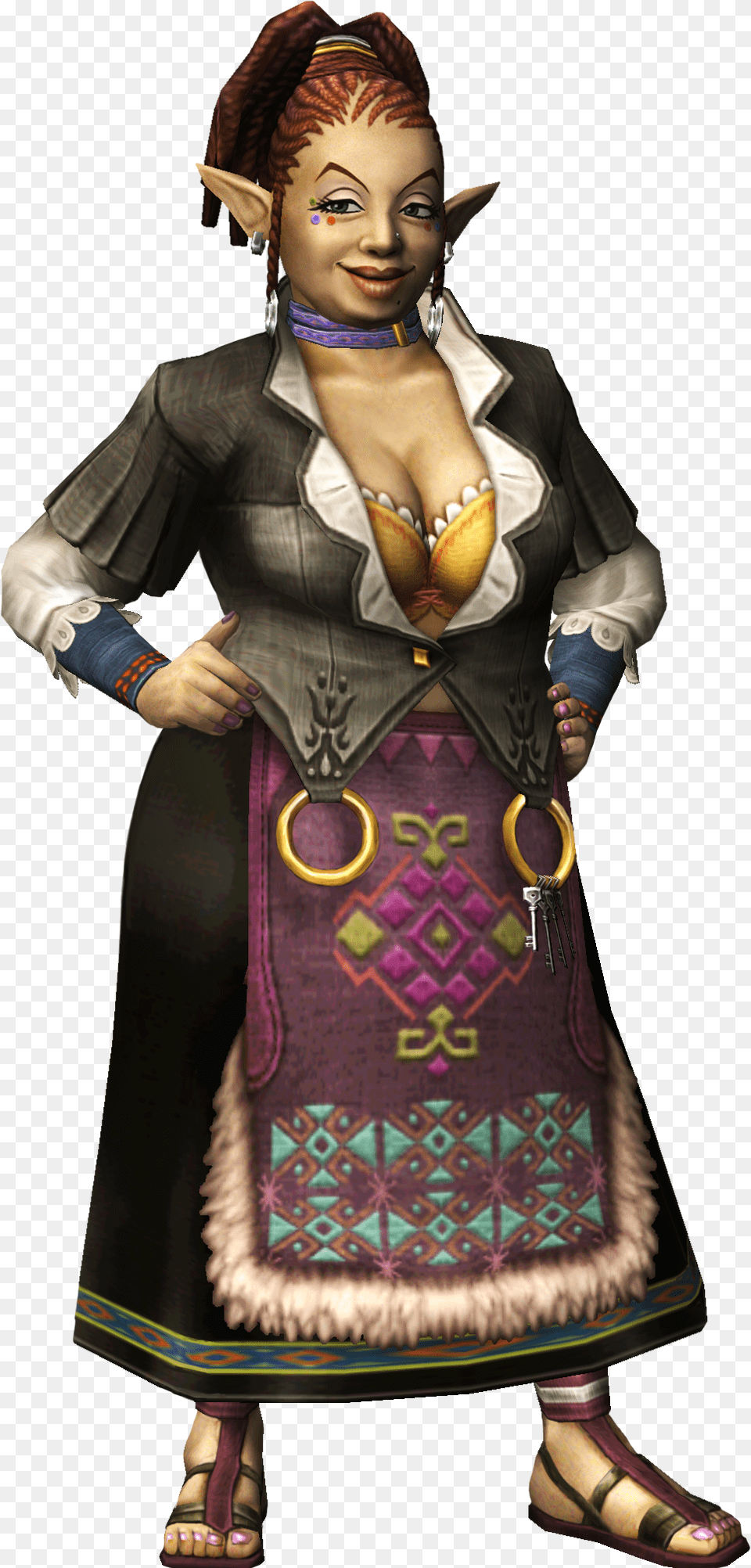 Tp Telma Render Legend Of Zelda Twilight Princess Telma, Clothing, Person, Costume, Adult Free Png Download