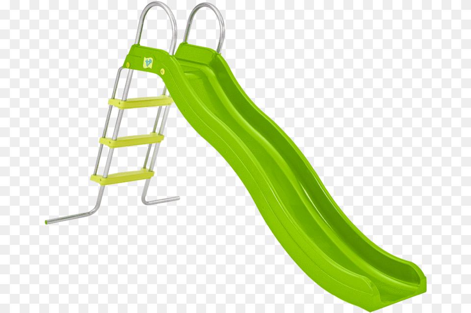 Tp Toys Crazywavy Apple Green Slide Body Amp Stepset, Toy, Outdoors, Play Area Free Png