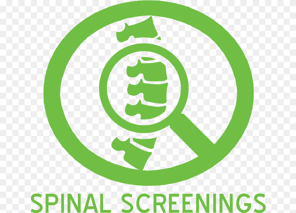 Tpc Spinal Screenings Emblem, Logo, Recycling Symbol, Symbol, Face Free Png Download