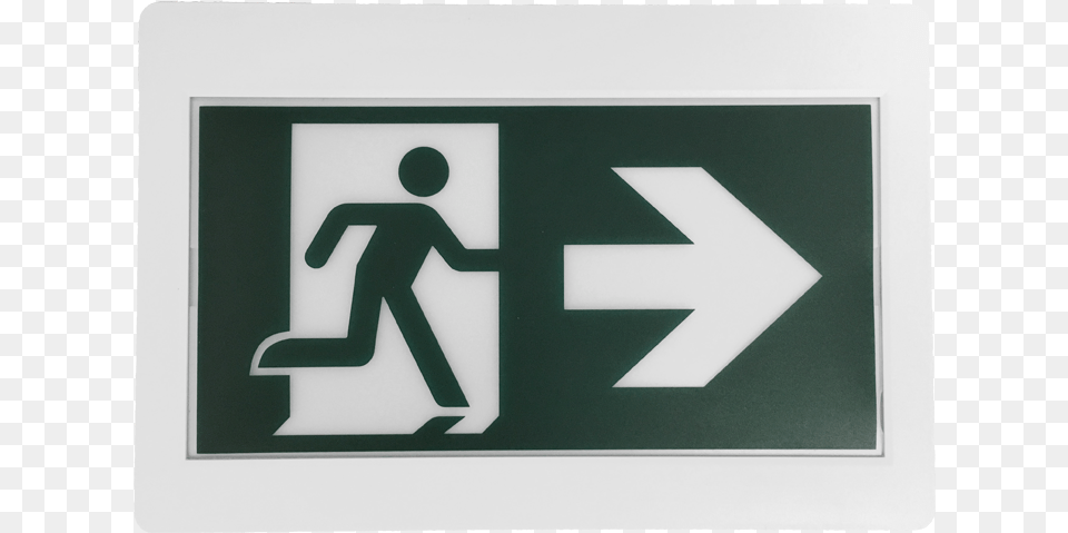 Tprm Running Man Exit Light, Sign, Symbol, Mailbox, Road Sign Png