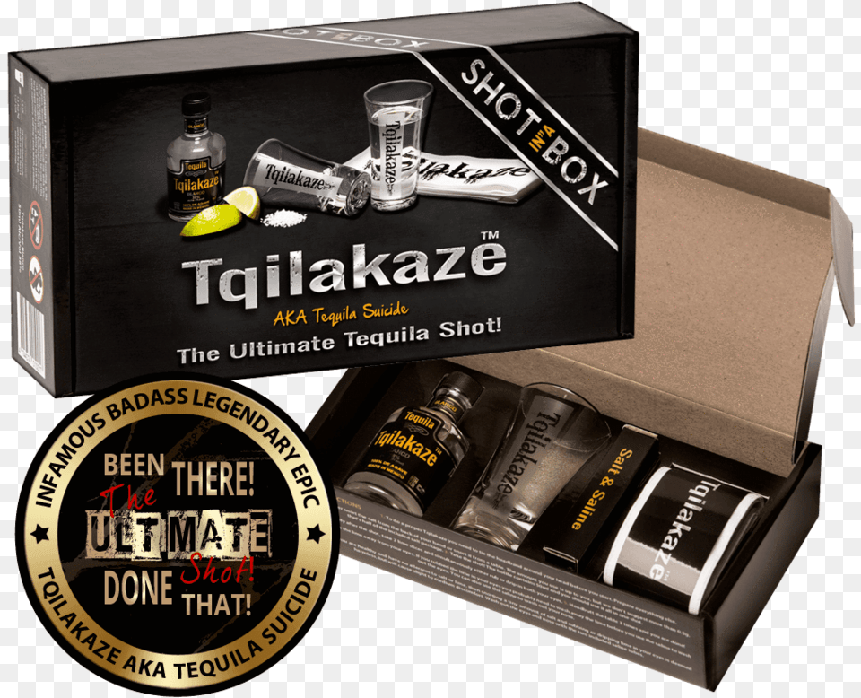 Tqilakaze Shotbox, Alcohol, Beer, Beverage, Bottle Free Transparent Png