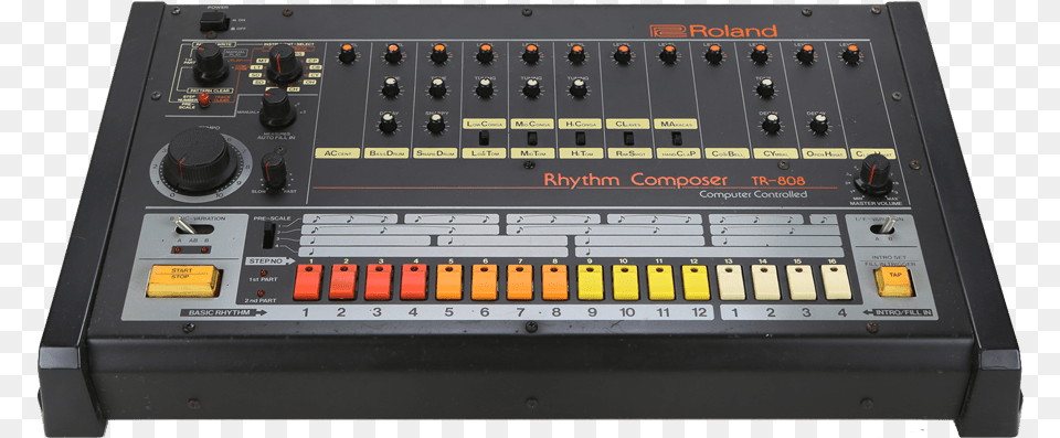 Tr 808 Roland Tr, Amplifier, Electronics Free Png