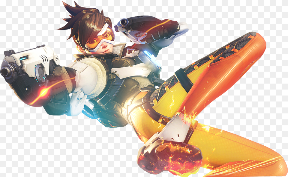 Tracer Overwatch, Face, Head, Person Png