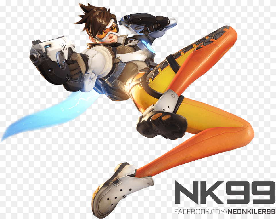 Tracer Overwatch, Publication, Book, Comics, Person Png Image