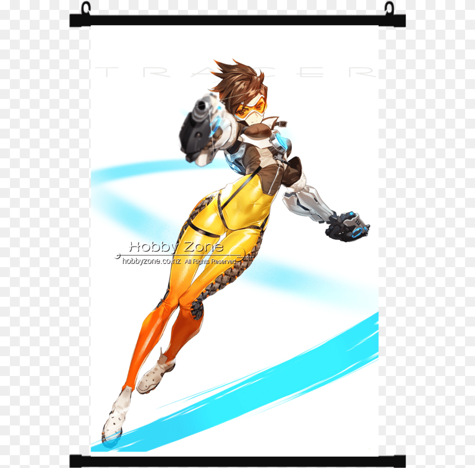 Tracer Overwatch For Phone, Publication, Book, Comics, Adult Free Png Download