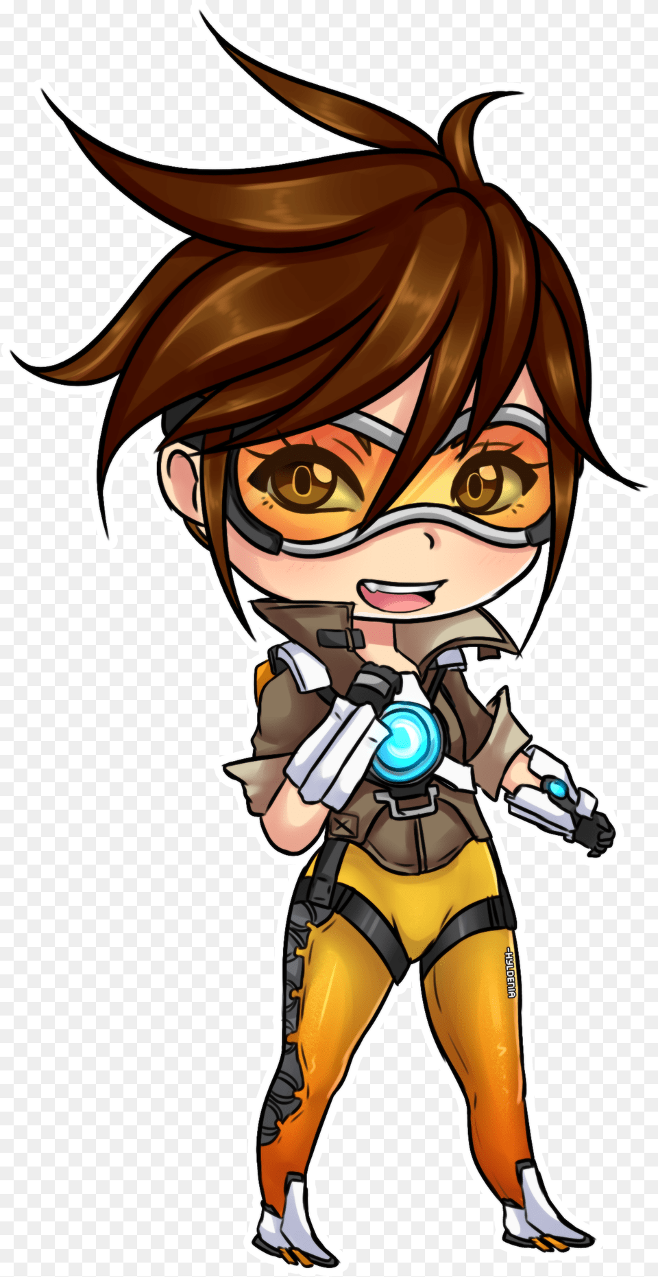 Tracer Overwatch Overwatch Tracer Art Transparent, Publication, Book, Comics, Adult Free Png
