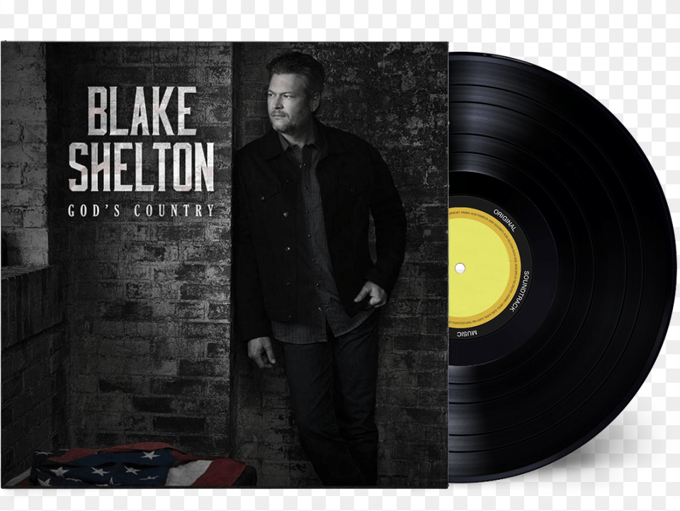 Track 3d Flat Album Blake Shelton Gods Country, Adult, Male, Man, Person Png