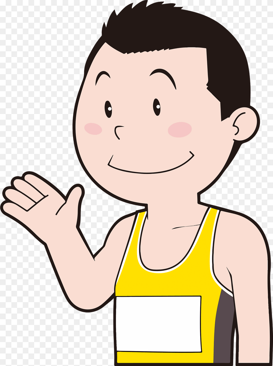 Track And Field Athlete Clipart, Baby, Person, Face, Head Free Transparent Png