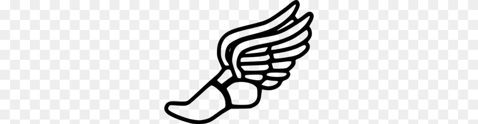 Track And Field Clip Art, Gray Free Png
