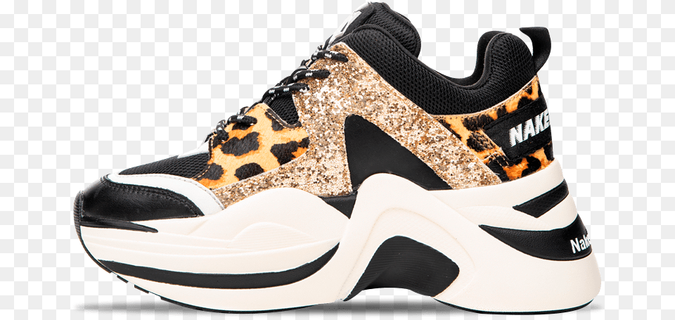 Track Gold Glitter Running Shoe, Clothing, Footwear, Sneaker Free Transparent Png