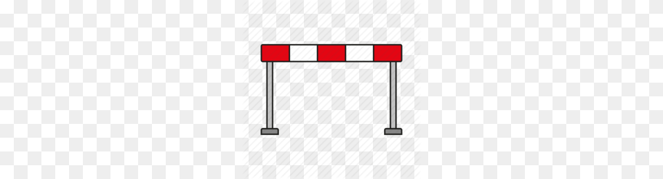 Track Hurdles Clipart, Fence, Barricade Png Image