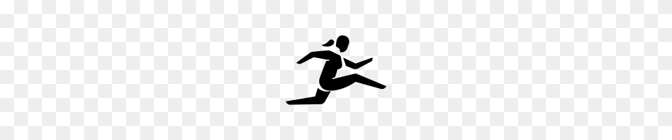 Track Runner Icons Noun Project, Gray Free Png