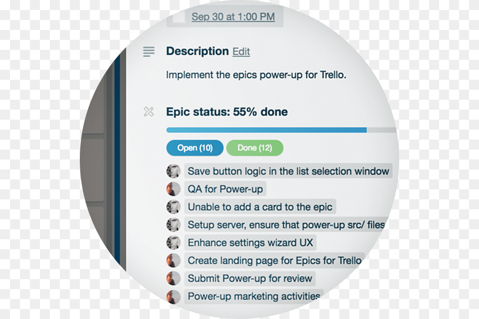 Track The Progress Of Your Epics, Text, Person Free Transparent Png