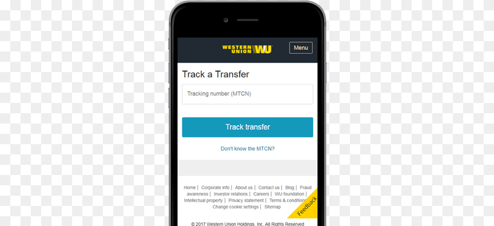 Track Your Transfer Anytime Western Union Tracking, Electronics, Mobile Phone, Phone, Text Free Transparent Png