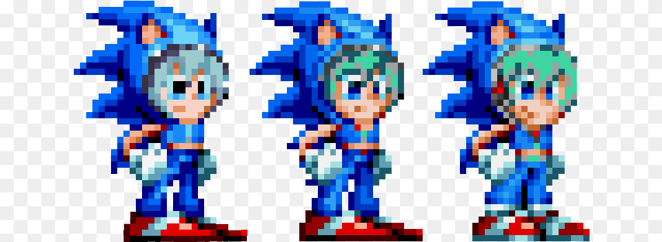 Tracker Sonic 1 Pixel Art, Person Free Transparent Png