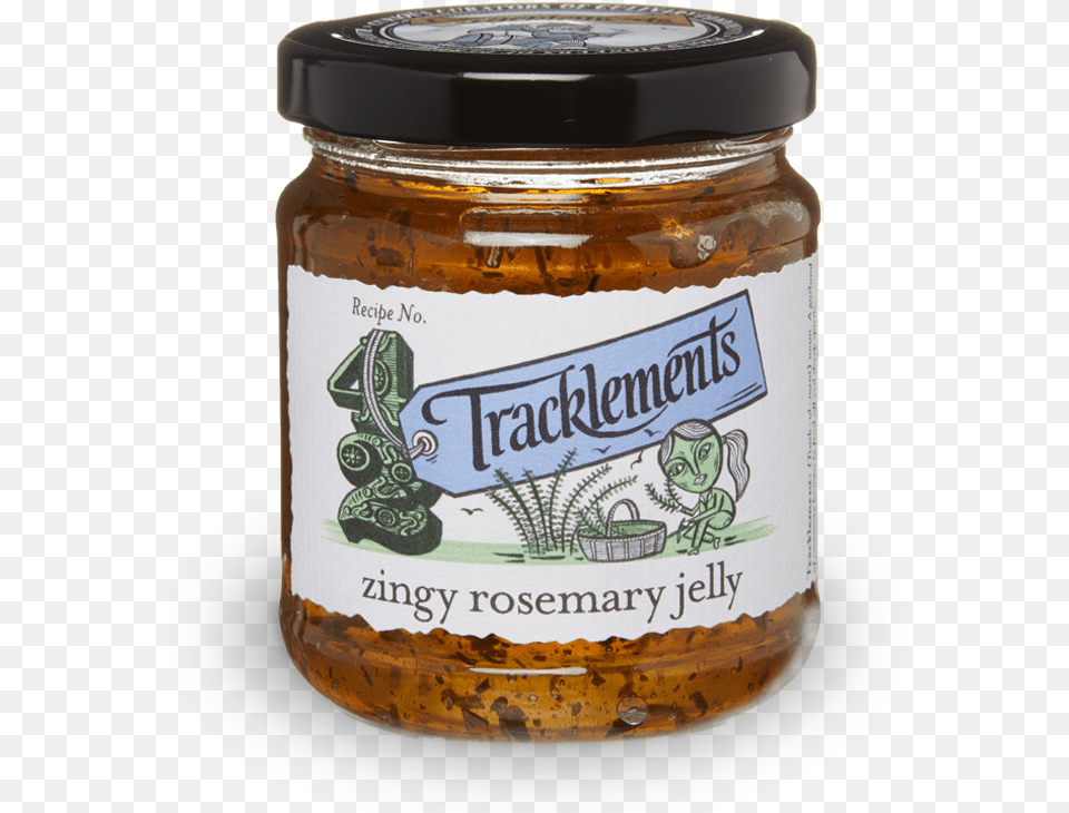 Tracklements Zingy Rosemary Jelly, Jar, Can, Tin, Food Free Transparent Png