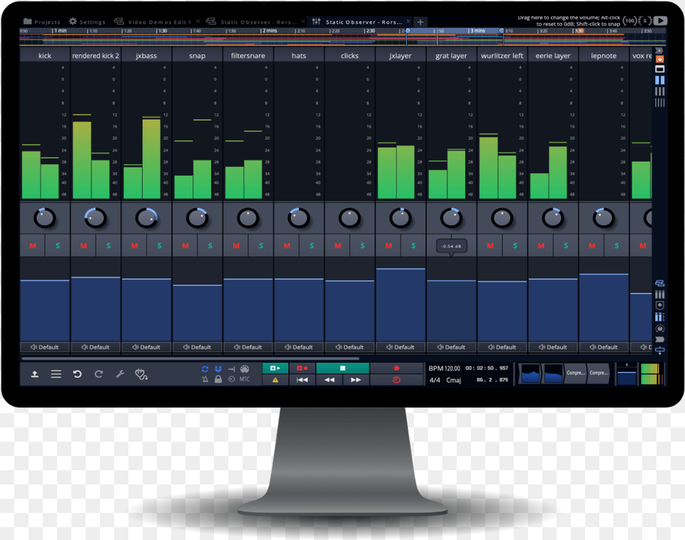 Tracktion Software Waveform V10, Computer Hardware, Electronics, Hardware, Monitor Free Transparent Png