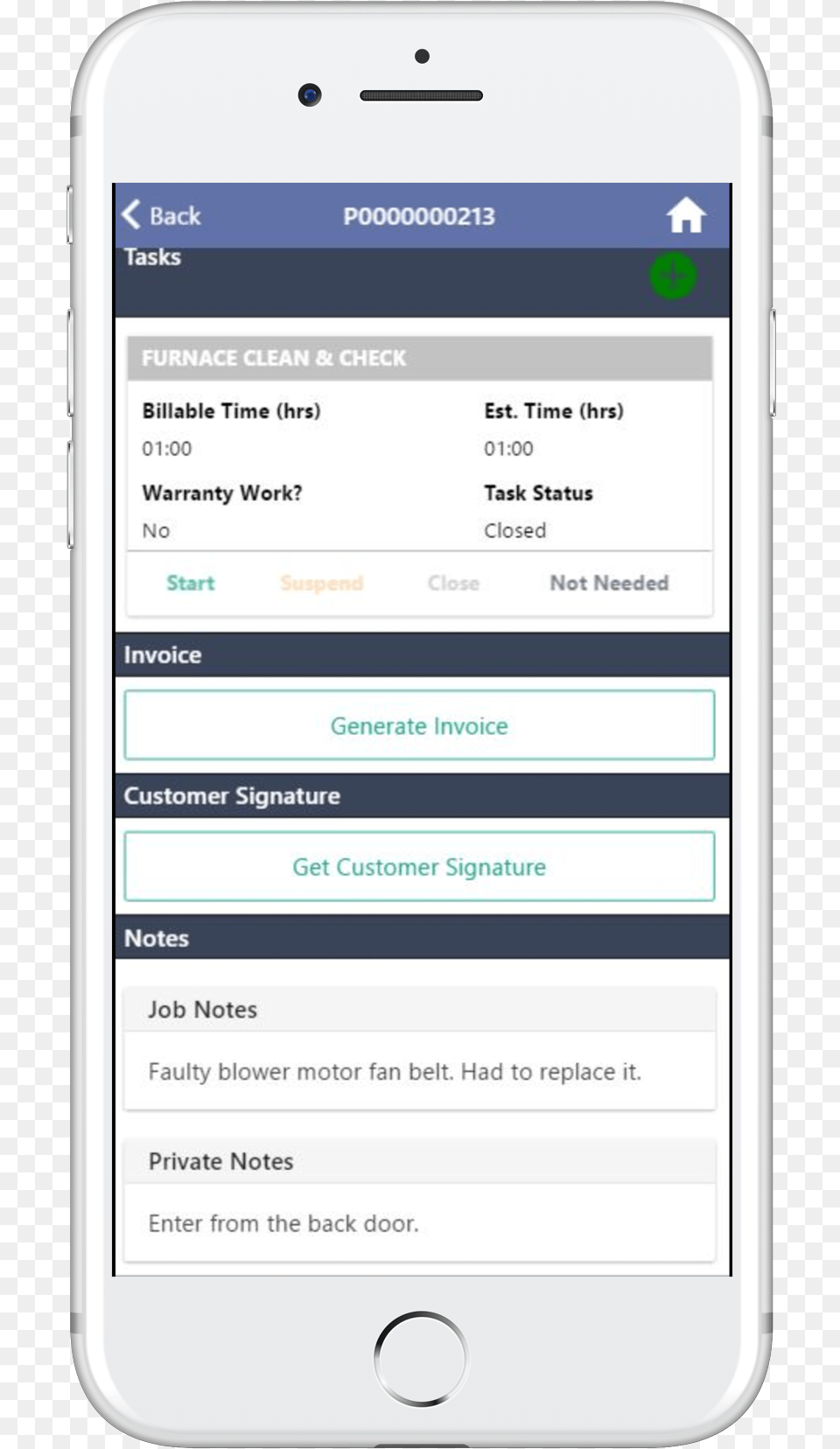 Tract Systems Mobile Customer Information Screen Customer Info In Mobile, Electronics, Mobile Phone, Phone, Text Free Transparent Png