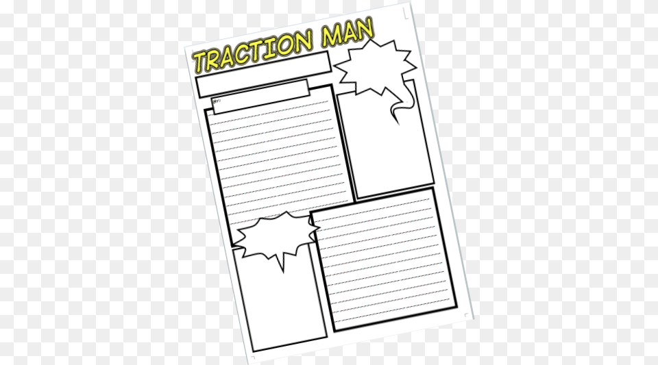 Traction Man Worksheets, Page, Text Free Png