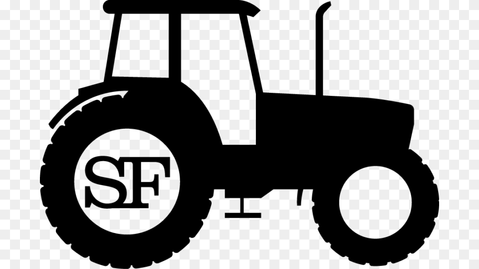 Tractor, Gray Free Transparent Png