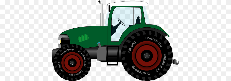 Tractor Transportation, Vehicle, Device, Grass Png