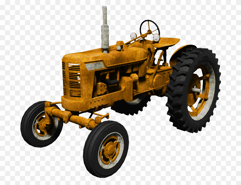 Tractor, Machine, Wheel, Bulldozer, Transportation Png