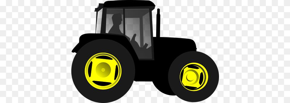 Tractor Machine, Wheel, Tire Free Png
