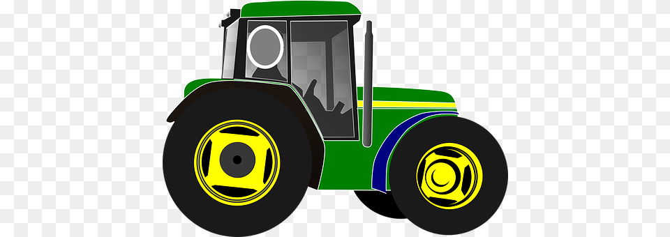 Tractor Transportation, Vehicle, Device, Grass Free Png Download