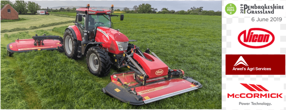 Tractor, Grass, Lawn, Plant, Machine Png Image