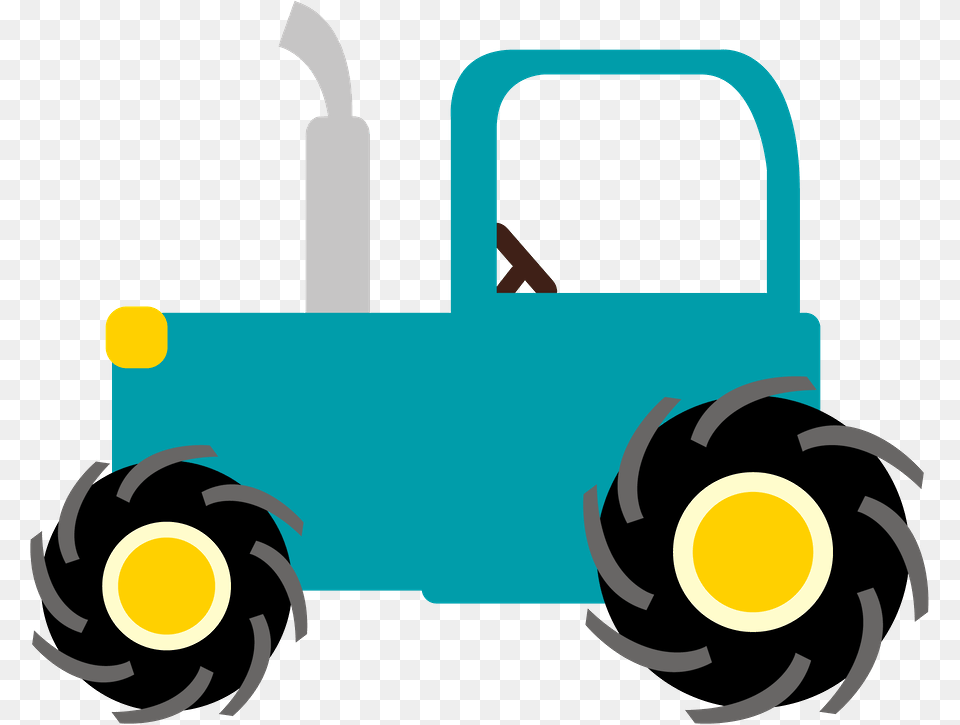 Tractor, Transportation, Vehicle, Bulldozer, Machine Free Png