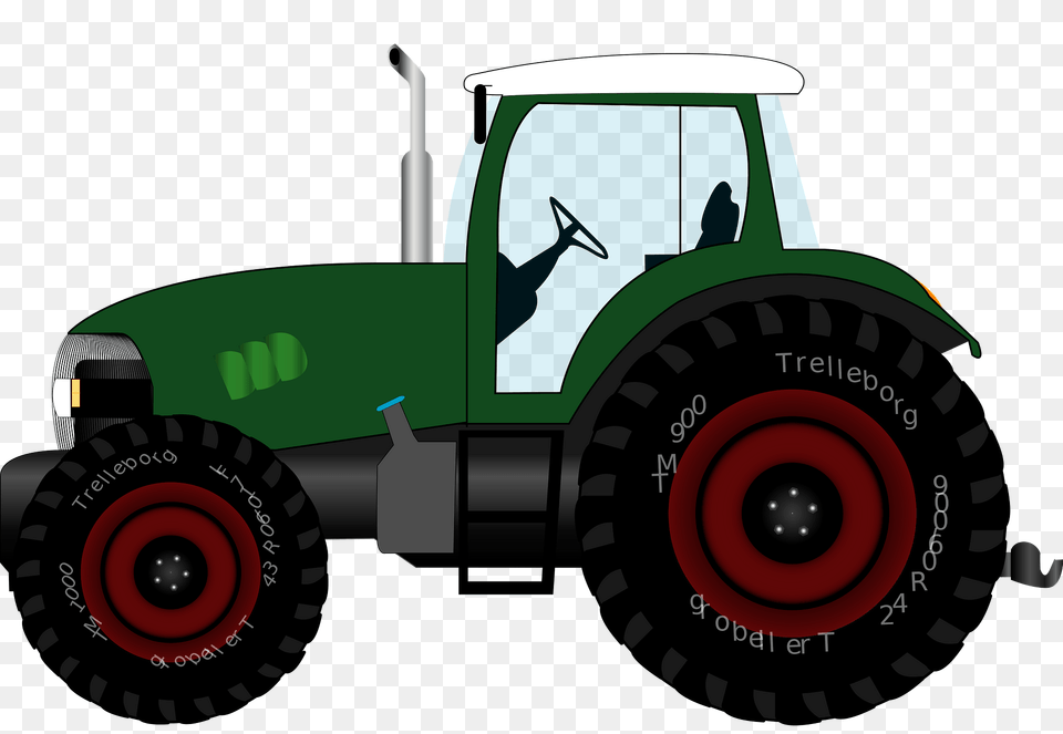 Tractor Agriculture Clipart, Transportation, Vehicle, Bulldozer, Machine Free Png