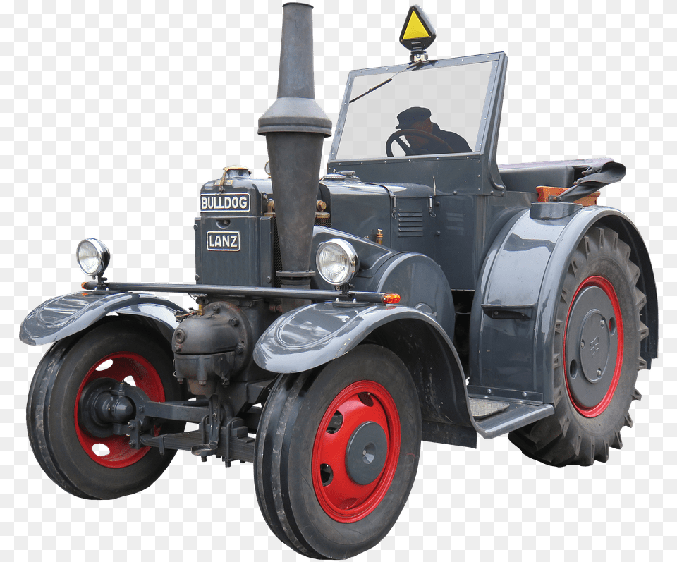 Tractor All Tractor, Machine, Wheel, Person, Car Free Transparent Png