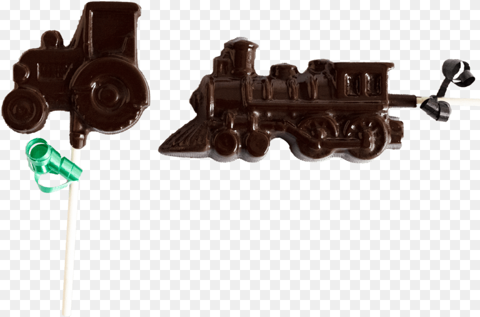 Tractor Amp Train Lollipops Rotor, Food, Sweets, Candy, Bronze Free Png