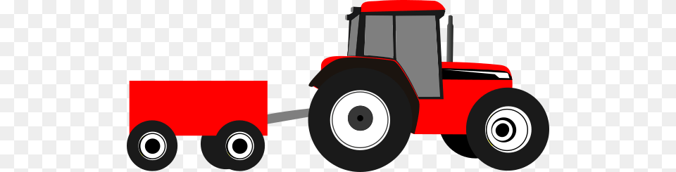 Tractor Clip Art, Vehicle, Transportation, Device, Tool Free Png Download