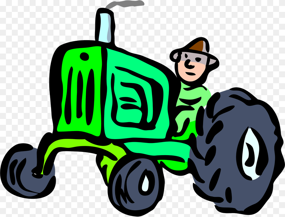 Tractor Clipart, Transportation, Vehicle, Face, Head Free Png Download