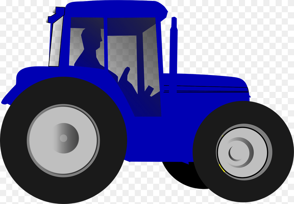 Tractor Clipart, Vehicle, Transportation, Plant, Device Png Image