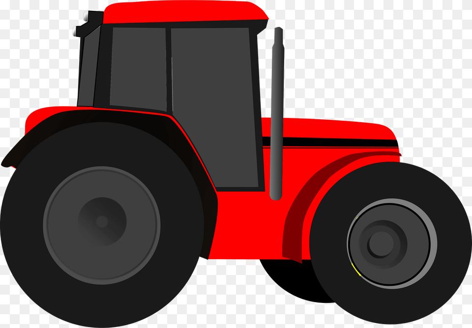 Tractor Clipart, Device, Grass, Lawn, Lawn Mower Png