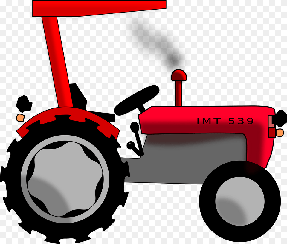 Tractor Clipart, Vehicle, Transportation, Wheel, Machine Free Png