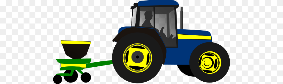 Tractor Clipart, Vehicle, Transportation, Device, Tool Png Image