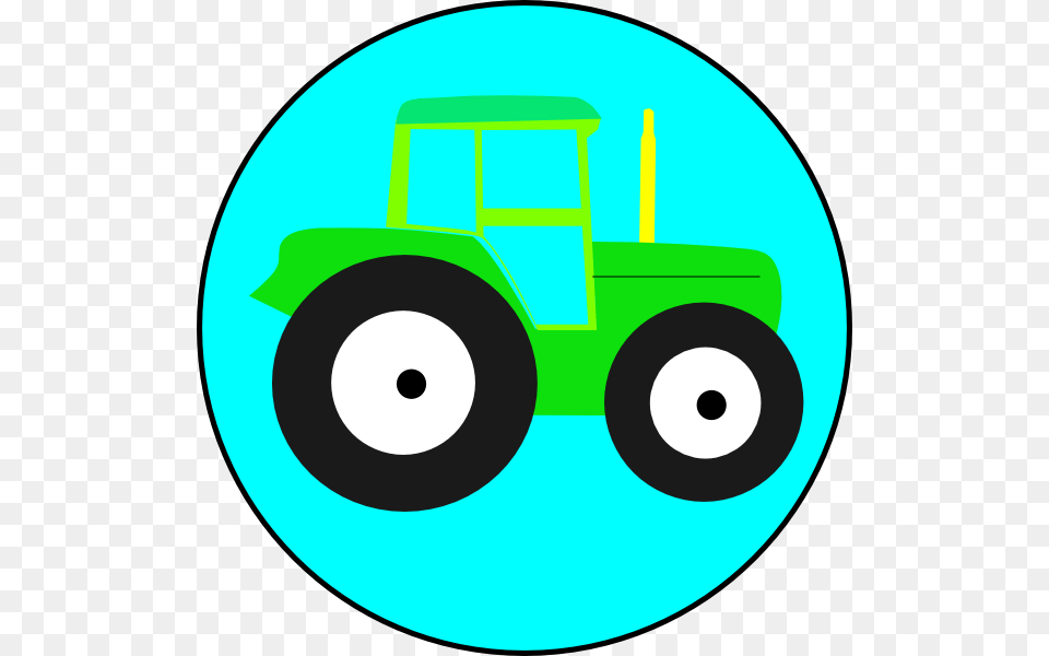 Tractor Clipart Kmzlki Clipart Clip Art, Transportation, Vehicle, Device, Grass Png Image