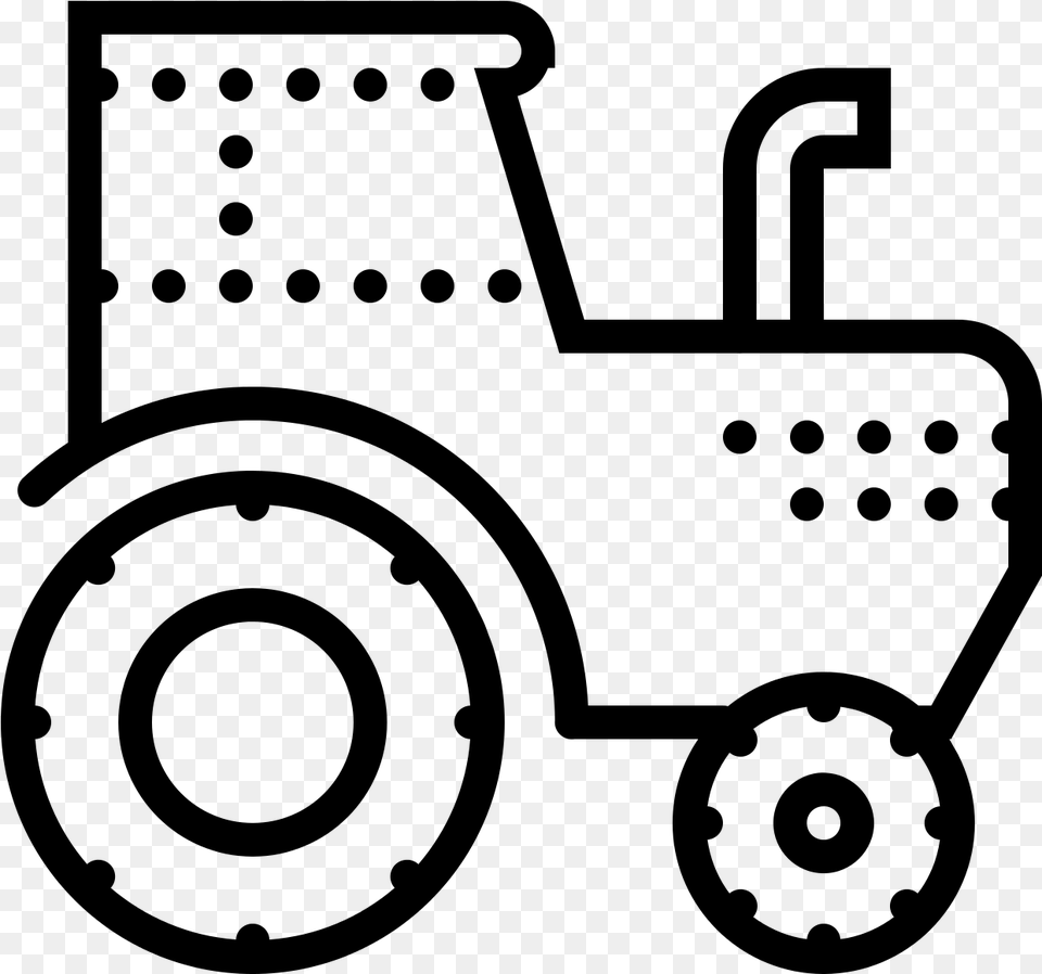 Tractor Clipart Smoke Project Complete Icon, Gray Free Transparent Png