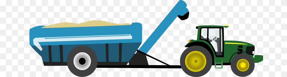 Tractor Clipart Trolly, Transportation, Vehicle, Bulldozer, Machine Free Png