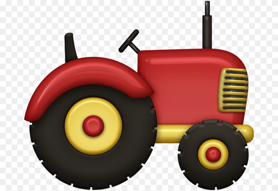 Tractor F Farm Yard, Transportation, Vehicle, Device, Grass Png Image