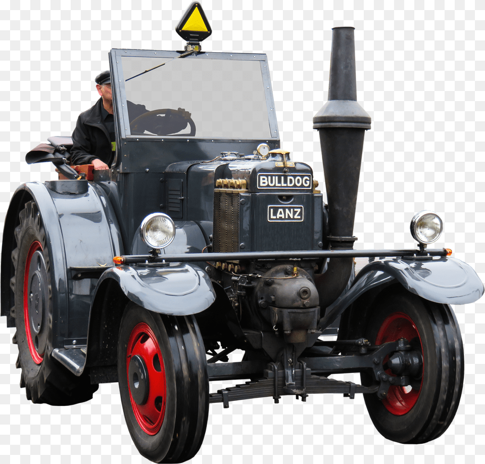 Tractor Image Lanz Bulldog, Adult, Person, Man, Male Free Png Download