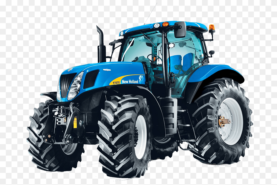 Tractor Image With Case New Holland Tractor, Transportation, Vehicle, Machine, Wheel Free Transparent Png